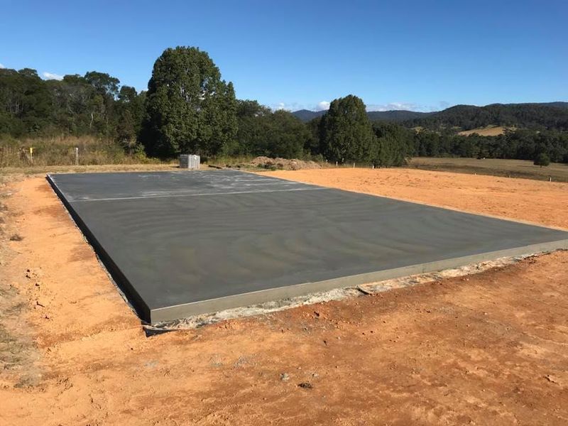 Concrete slab Installation