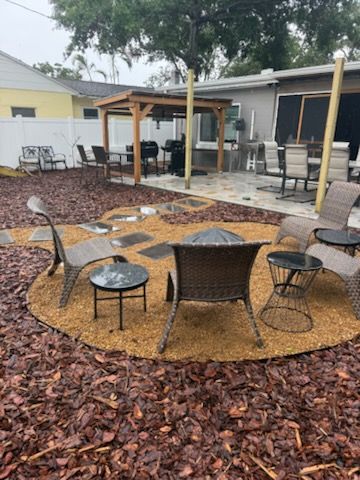 Rocks And Mulch