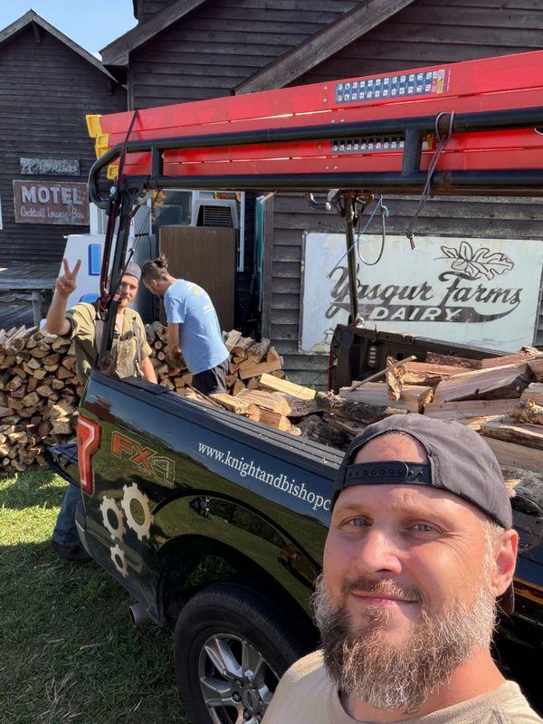 Seasoned firewood sales
