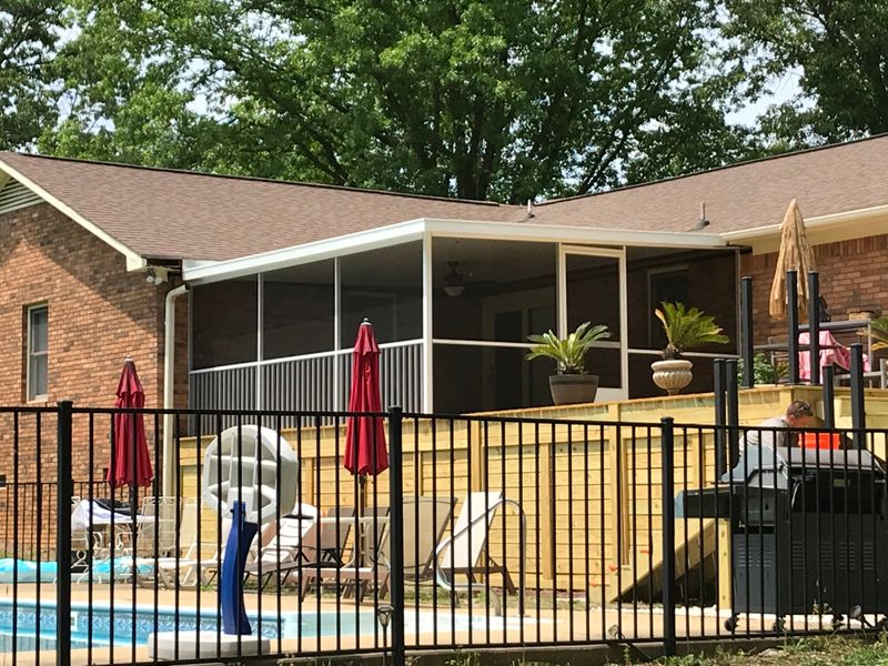 Panel Roof Screen Enclosure