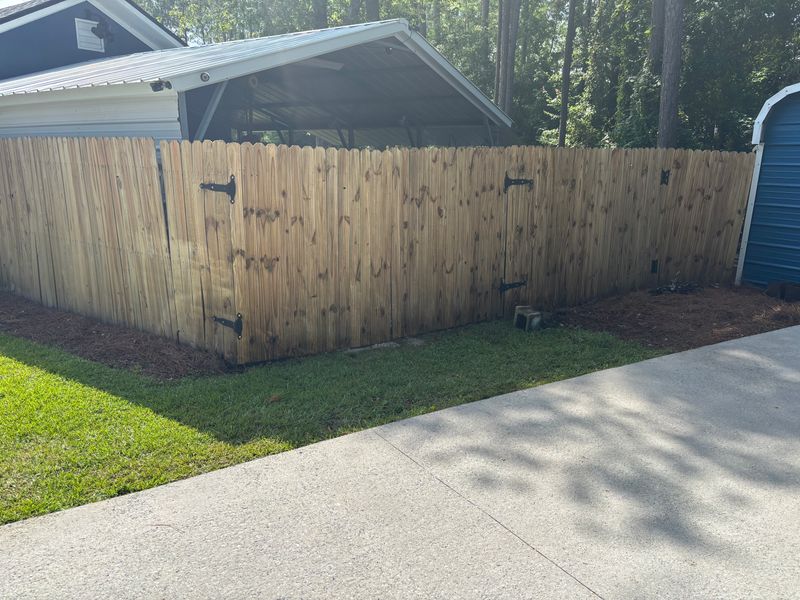 Fence Washing