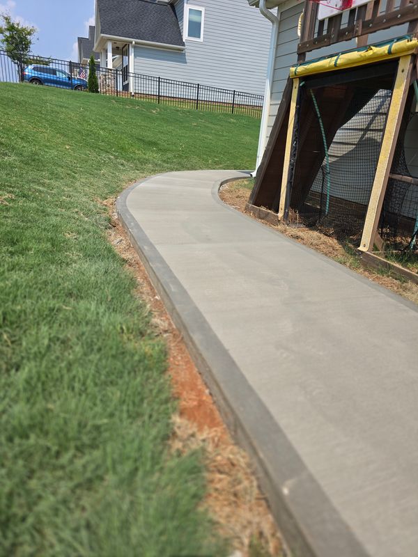 Sidewalk Installation