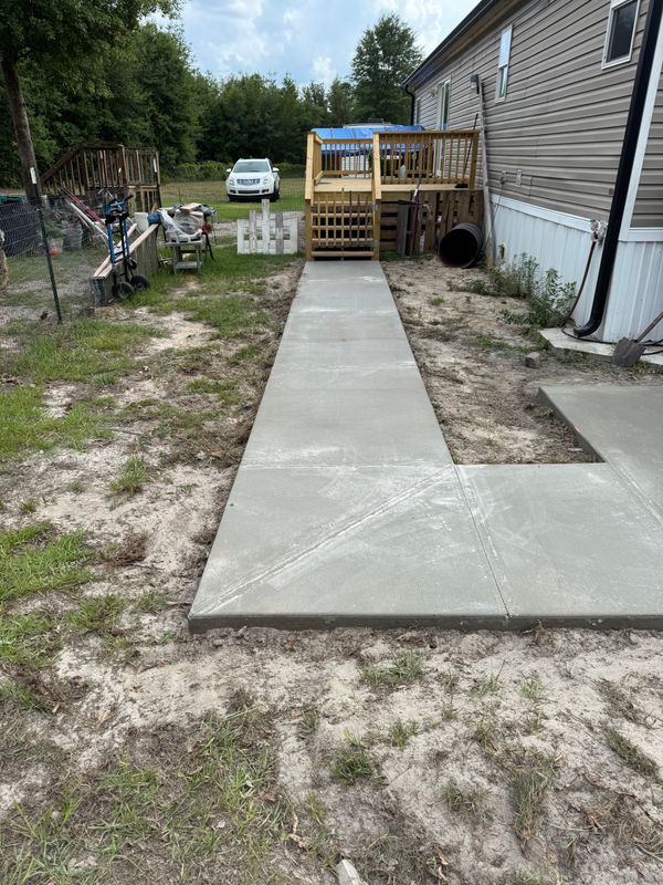 Sidewalk Installation