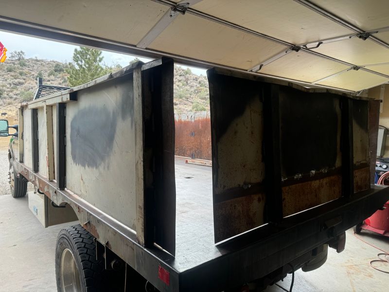 Flat bed truck sides 
