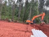 Storm drainage install