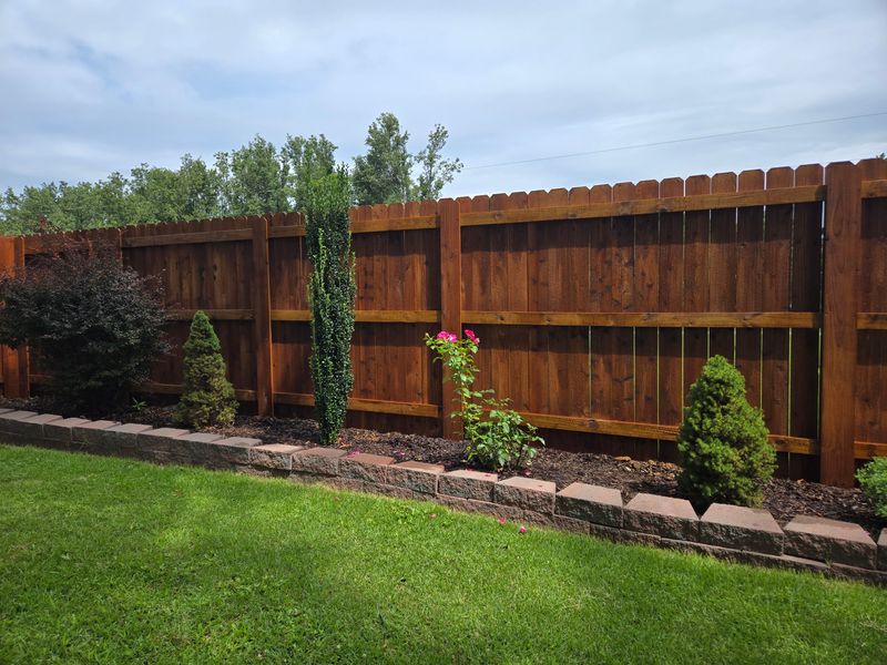 Fence Staining