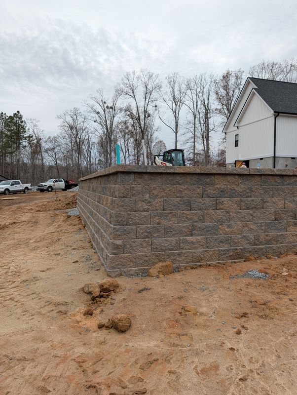 Retaining Wall Construction