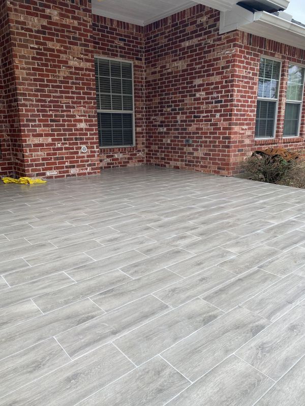 Outdoor Tiling
