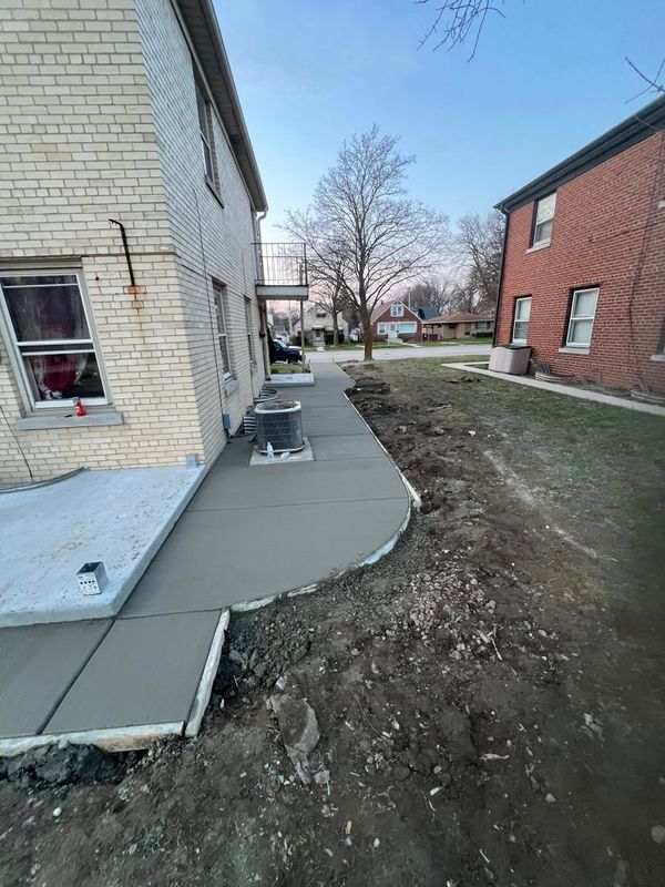 Sidewalk Installation