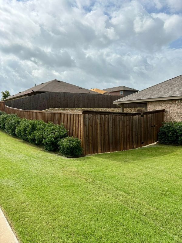Fence Staining