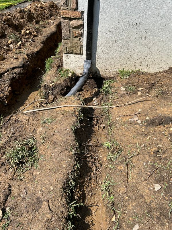 Outdoor French Drains