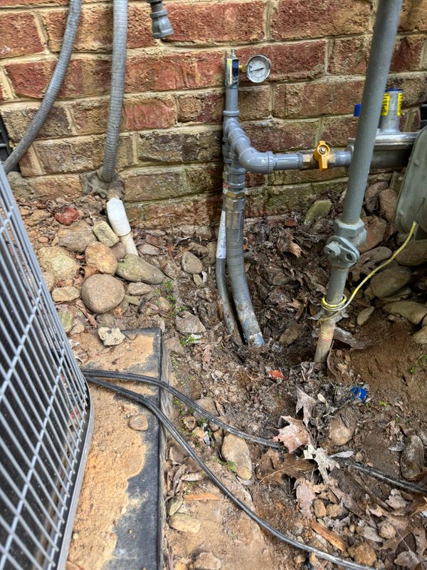 Gas lines 