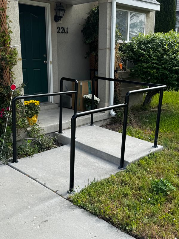 Handrails and grab rails