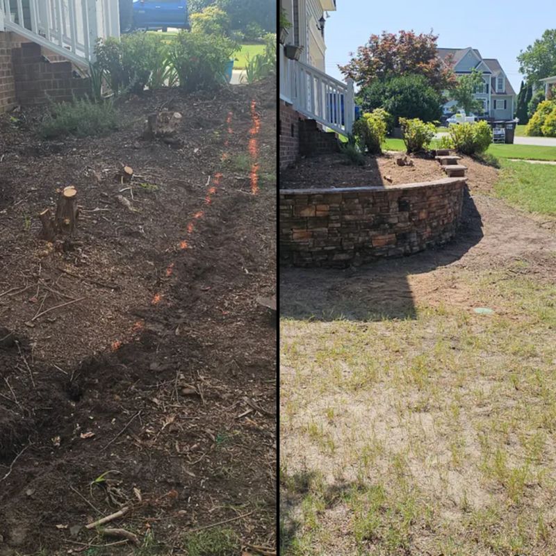 Retaining Wall Construction