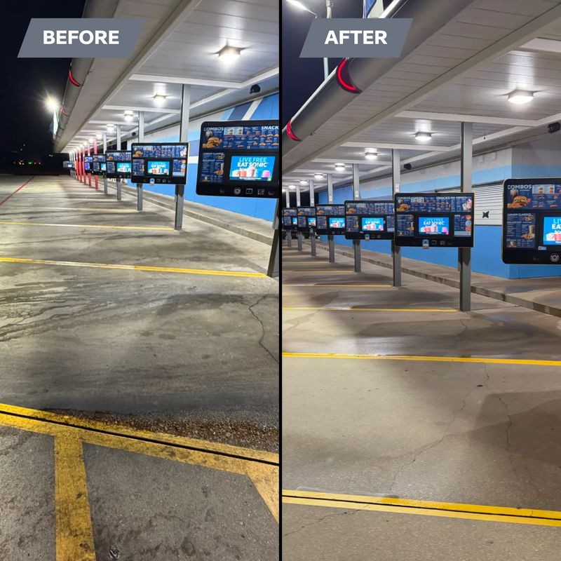 Driveway and Sidewalk Cleaning