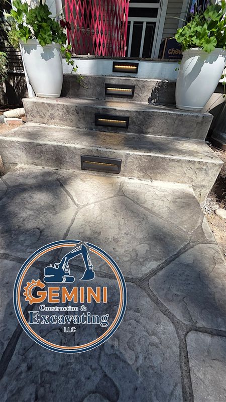 Stamped Concrete Installation
