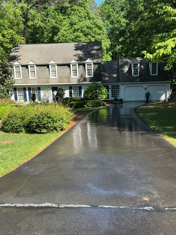 Driveway Pressure Washing