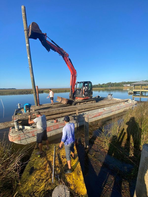 Pier Construction