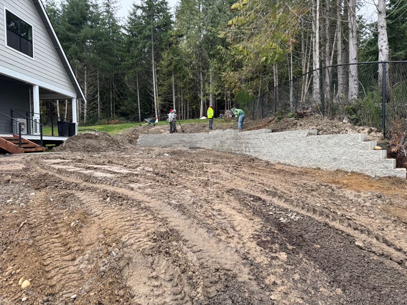 Retaining Wall Construction