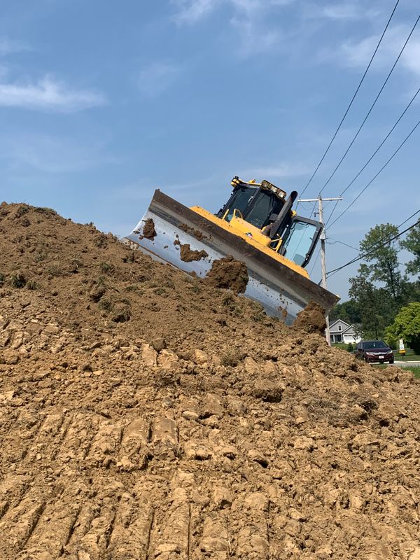 Dozer work and major grading