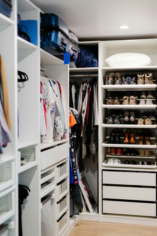 Closet and Drawer Organizer Install