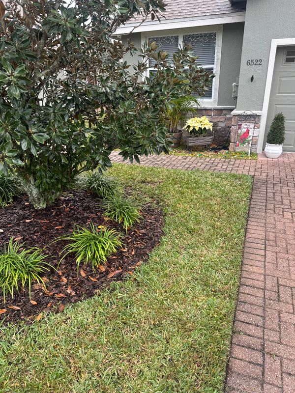 Mulch/Rock Installation
