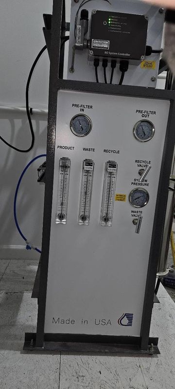 Whole house reverse osmosis system installation