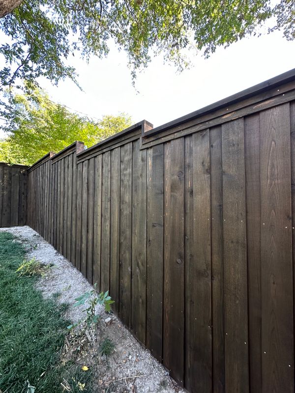 Fence Staining