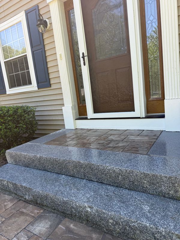 Stamped Concrete Installation