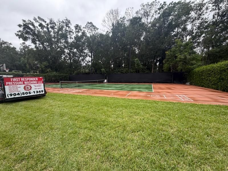 Revitalize Your Court: Expert Pressure Washing in St. Johns County