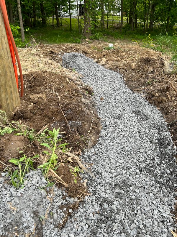 Outdoor French Drains