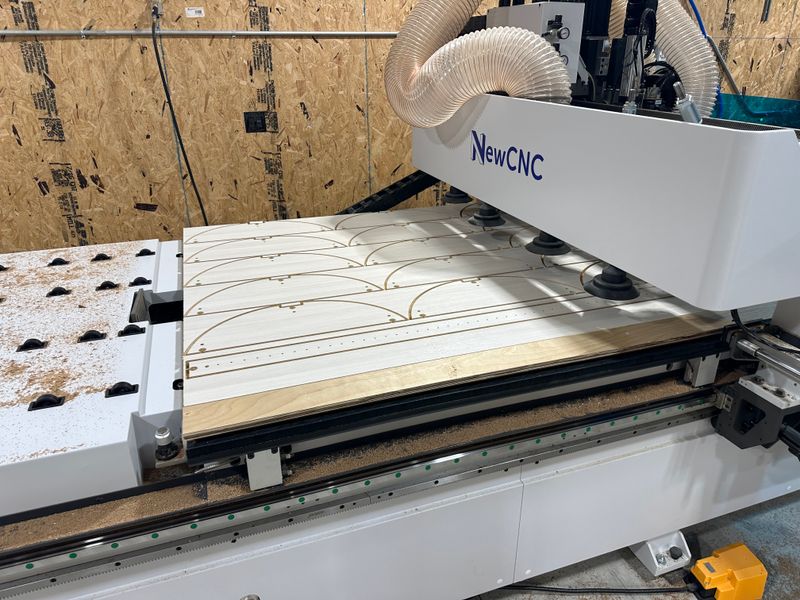 CNC cutting service for Cabinet parts and 1 pc Cabinet doors