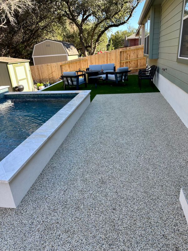 “Tex Stone” Resin Bound Overlay