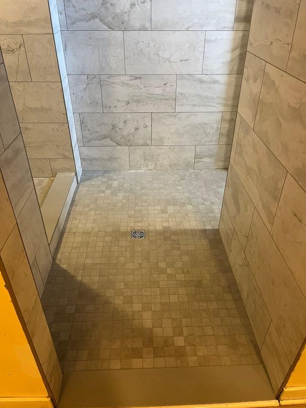 Tile installation
