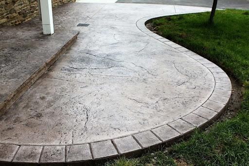 Stamped Concrete Installation
