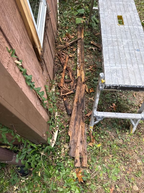 Carbondale Roof Leak repair and Drywall installation