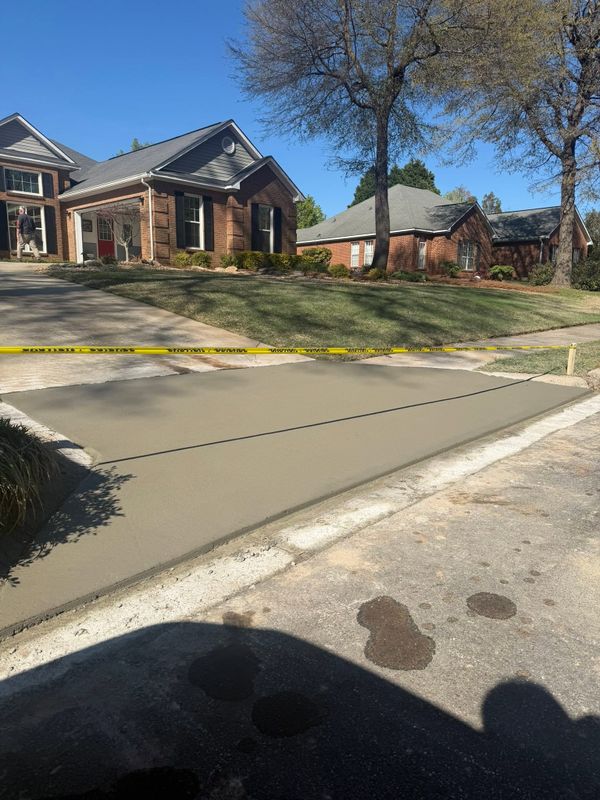 Concrete Driveway Installation