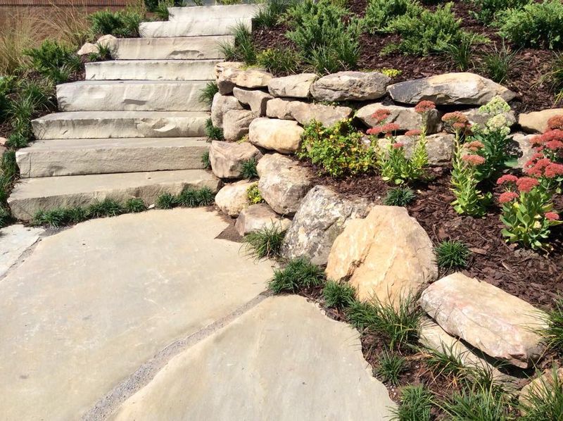 Natural Stone Hardscape