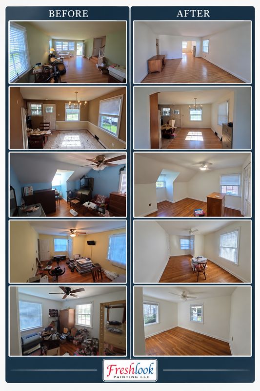 Whole House Interior Painting in Springfield, PA 19064