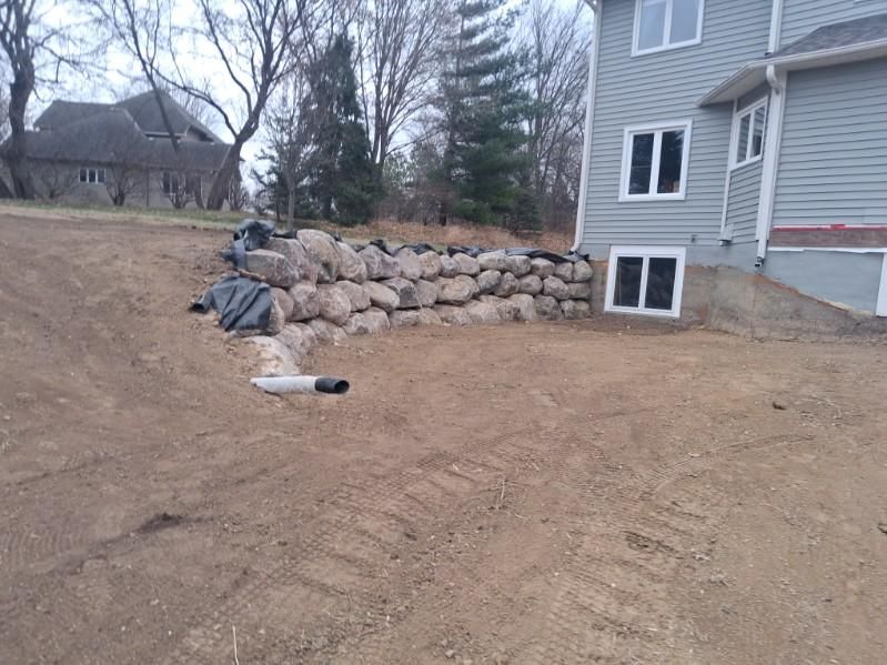 Retaining Wall Construction