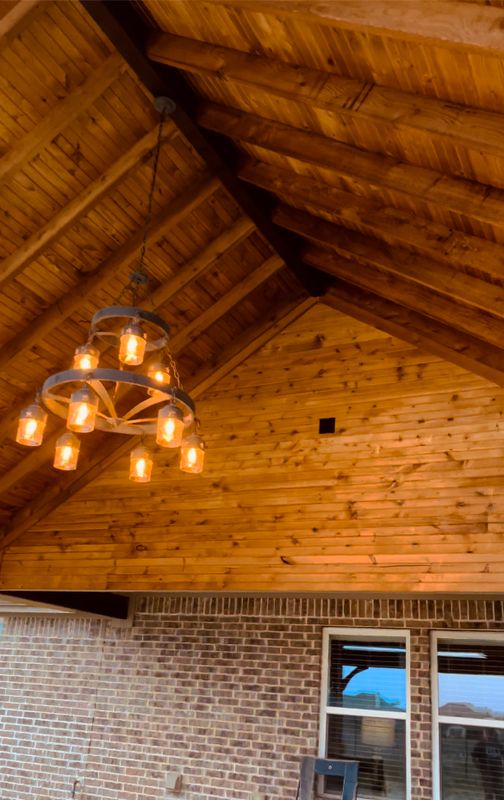 Attach Cedar Awnings