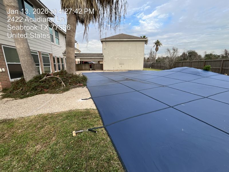 Pool treatment, securing, and safety covers