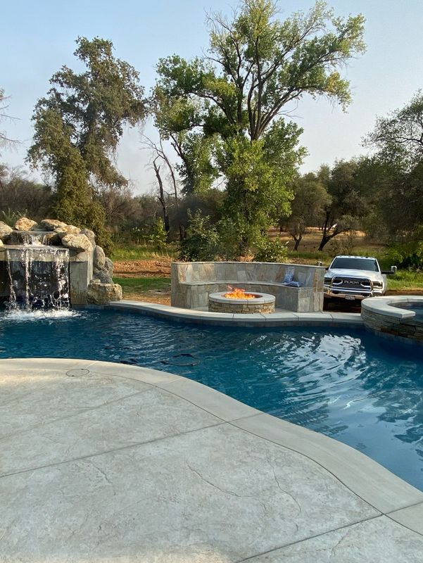 Pool Deck Paving