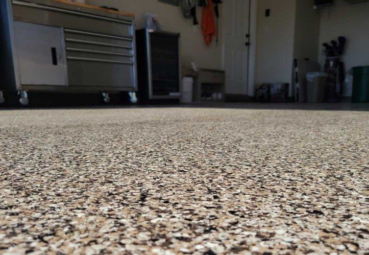 Vinyl Flake Garage Floors