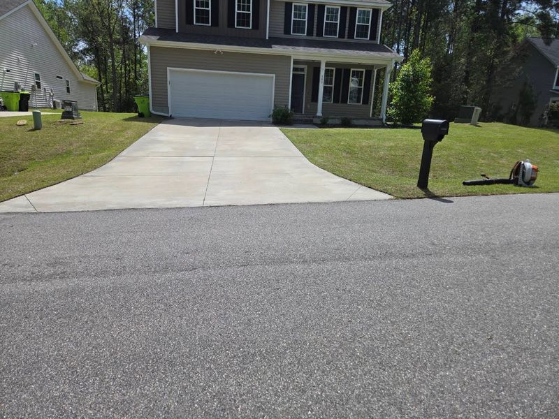 Walkway and driveway cleanup