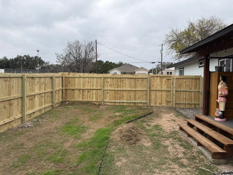 Deck/fence work