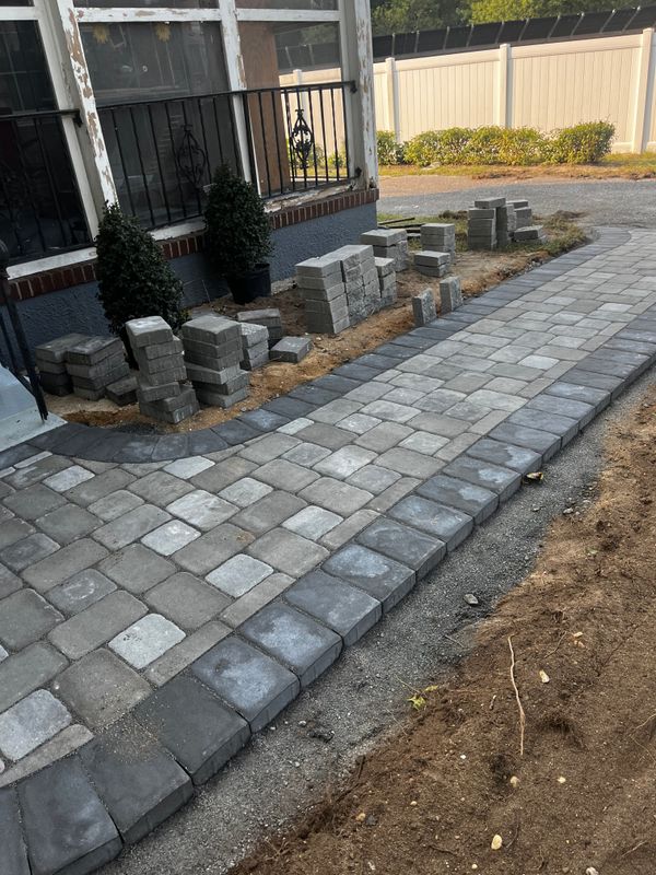 Paver. Walk ways. Patios