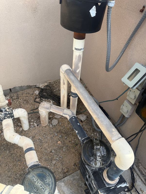 Swimming pool equipment repair