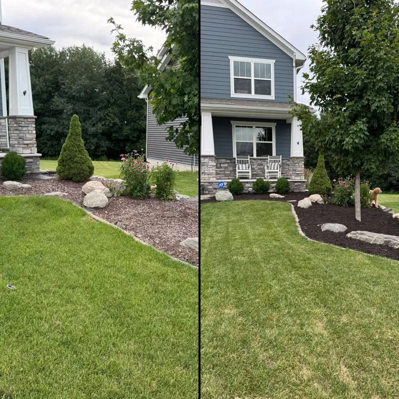 Mulch and Rock Installation gallery