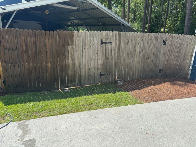 Fence Washing